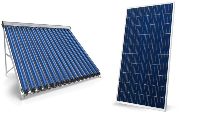 Solar PV vs Solar Thermal Hot Water