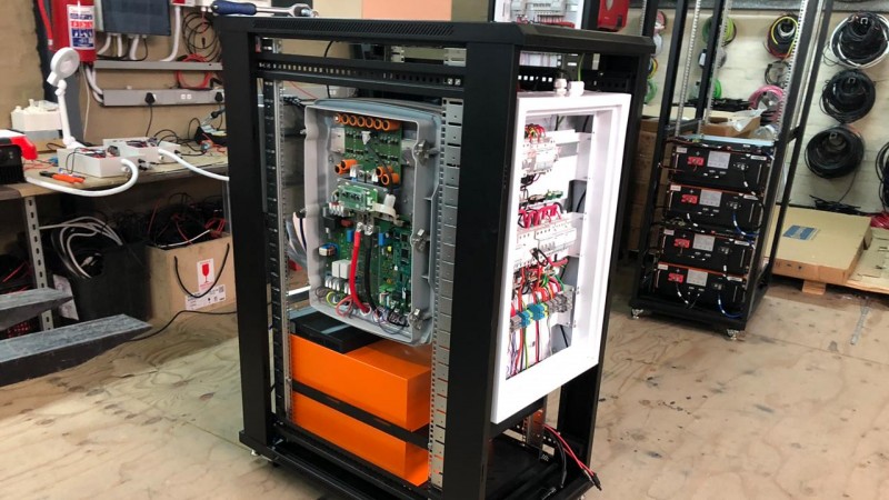 Assembled Off-Site: The Blue Sun Power Server
