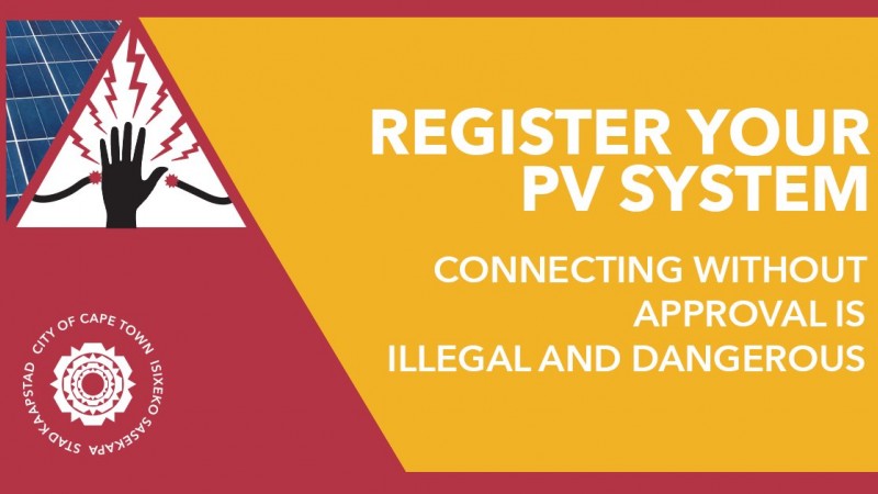 SSEG Registration in the Western Cape